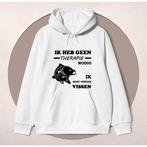 Ik Heb Geen Therapie Nodig, Ik Moet Gewoon Vissen Hoodie, Kleding | Heren, Jassen | Winter, Verzenden, Nieuw