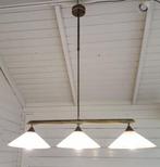 In hoogte verstelbare Bibliotheeklamp - Plafondlamp -, Antiek en Kunst