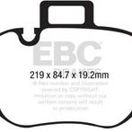 EBC 2017+ BMW 530 G30 Redstuff Front Brake Pads - DP32289C, Ophalen of Verzenden, Nieuw