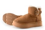 Manfield Snowboots in maat 38 Cognac | 10% korting, Overige kleuren, Verzenden, Snowboots, Manfield