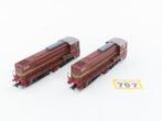 Roco H0 - 04155B - Diesellocomotief (2) - 2x Serie 2200 - NS, Hobby en Vrije tijd, Nieuw