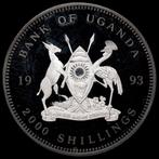Oeganda. 2.000 Shilling 1993 - Mundial del Futbol (Zonder