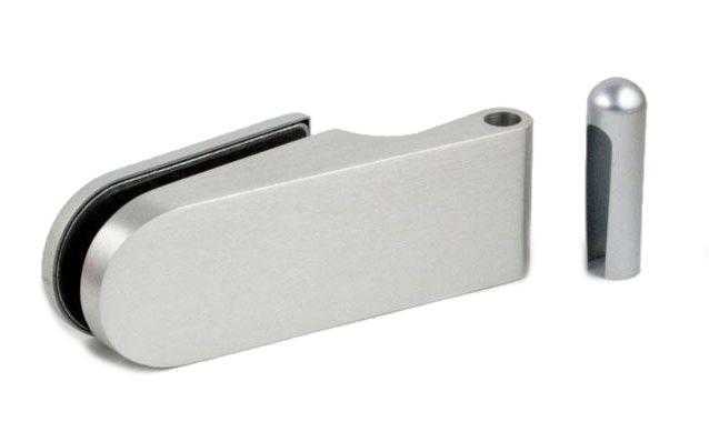 13260-PS glas/wand 90° enkelwerkend scharnier - Aluminium ge, Doe-het-zelf en Verbouw, Hang- en Sluitwerk, Nieuw, Ophalen of Verzenden