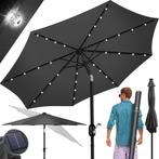 KESSER® Parasol LED Solar Stokparasol met Zwengel Incl. 2in1, Verzenden, Nieuw