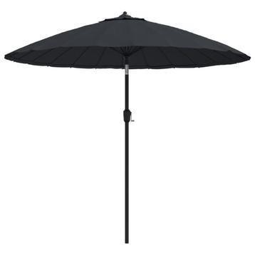Parasol 270cm Zwart - Retourdeal - 40% Korting! beschikbaar voor biedingen