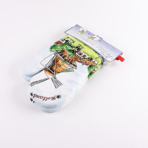 2 stuks ovenhandschoenen Molen Multicolor, Kleding | Heren, Schoenen, Nieuw, Ophalen of Verzenden