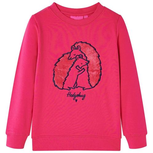 vidaXL Kindertrui 128 felroze, Kinderen en Baby's, Kinderkleding | Overige, Nieuw, Verzenden