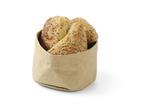 Broodzak - 17 x 17 x (H) 15 cm - Wasbaar - Beige - Hendi - 4, Verzenden, Nieuw in verpakking