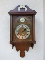 Wandklok - Hout, Messing - 1970-1980