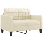 Tweezitsbank Creme 120cm - Retourdeal! 51% Korting, 75 tot 100 cm, Ophalen of Verzenden, Rechte bank, Minder dan 150 cm