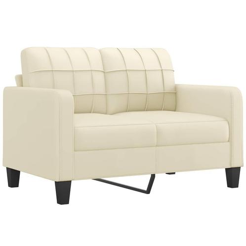 Tweezitsbank Creme 120cm - Retourdeal! 51% Korting, Huis en Inrichting, Banken | Bankstellen, Minder dan 150 cm, 75 tot 100 cm