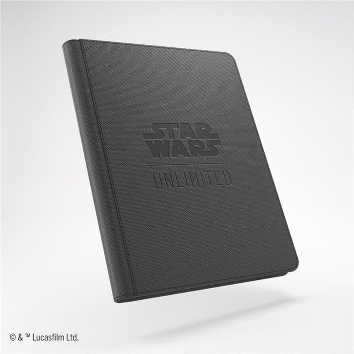 Star Wars Unlimited Portfolio Zip-Up album 18-Pocket Black, Hobby en Vrije tijd, Overige Hobby en Vrije tijd, Zo goed als nieuw