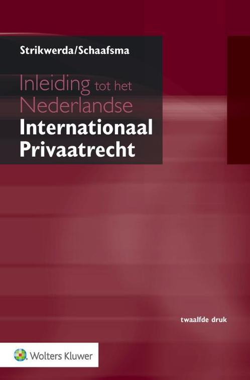Inleiding tot het Nederlandse Internationaal P 9789013141399, Boeken, Studieboeken en Cursussen, Zo goed als nieuw, Verzenden