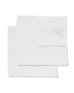 HEMA Servetten 47x47cm jacquard stippen gebroken wit, Verzenden, Nieuw