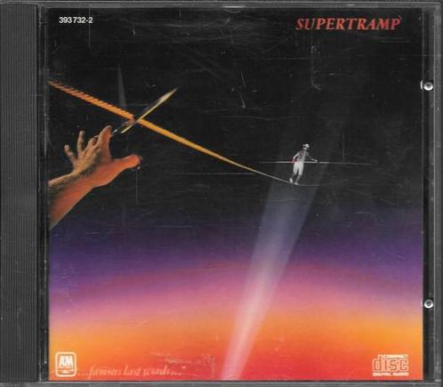 cd - Supertramp - ...Famous Last Words..., Cd's en Dvd's, Cd's | Overige Cd's, Zo goed als nieuw, Verzenden