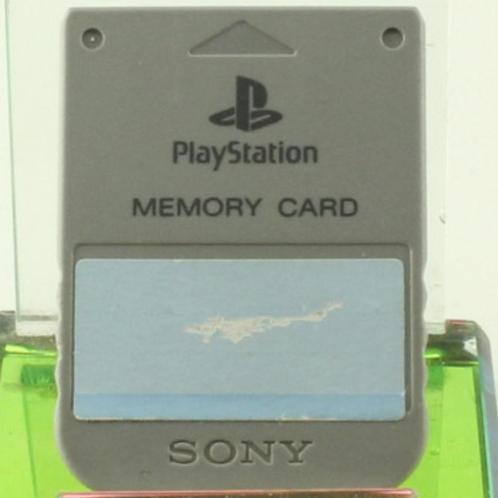 Memory Card Playstation 1 Grijs, Spelcomputers en Games, Spelcomputers | Overige, Ophalen of Verzenden
