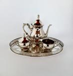 Ontbijtservies - Elegant Silver-Plated Breakfast Set -, Antiek en Kunst