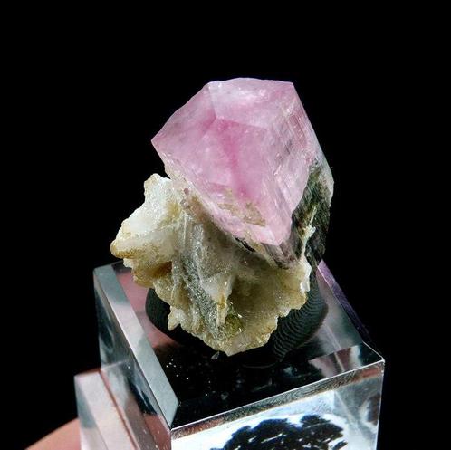 Toermalijn watermeloen met Albiet cleavelandiet Stak Nala,, Verzamelen, Mineralen en Fossielen