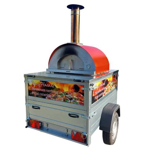 Mobiele pizzaoven huren – Pizzakar verhuur – Pizza aanhanger, Tuin en Terras, Pizzaovens, Gebruikt, Ophalen