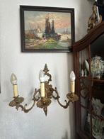 Wandlamp - Brons - Lieve kandelaars-lamp