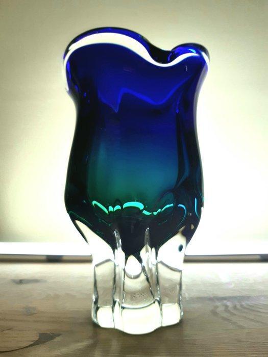 Chribska - Josef Hospodka - Vaas - Glas - Sommerso, Antiek en Kunst, Antiek | Glas en Kristal