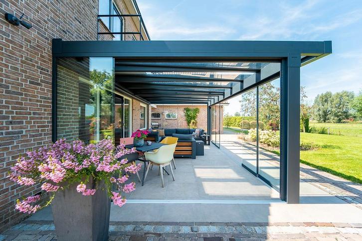 ULTRALINE overkapping Aluxe LAAGSTE PRIJSGARANTIE, Tuin en Terras, Overkappingen, Nieuw, Veranda