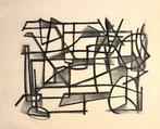 Silvin Bronkart (1915-1967) - Grande composition abstraite, Antiek en Kunst
