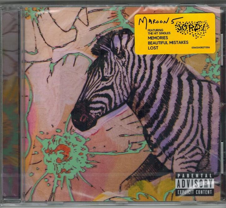 cd - Maroon 5 - Jordi, Cd's en Dvd's, Cd's | Pop, Nieuw in verpakking, Verzenden