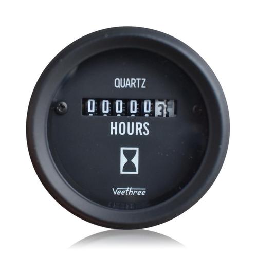 Urenteller 12 - 24 V inbouwmeter, Watersport en Boten, Bootonderdelen, Motor en Techniek, Nieuw, Zeilboot of Motorboot, Ophalen of Verzenden