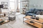 industrieele boekenkast SLIM LINE 185x135cm wilde eik zwart, Huis en Inrichting, Kasten | Overige, Ophalen of Verzenden, Nieuw