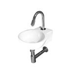 Fonteinset Best Design Sun One Pack Rond 16x30 cm, Ophalen of Verzenden, Nieuw, Chroom, Overige typen
