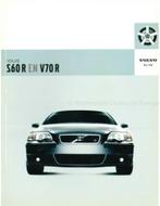 2004 VOLVO S60 R / V70 R BROCHURE NEDERLANDS, Boeken, Nieuw, Volvo, Author