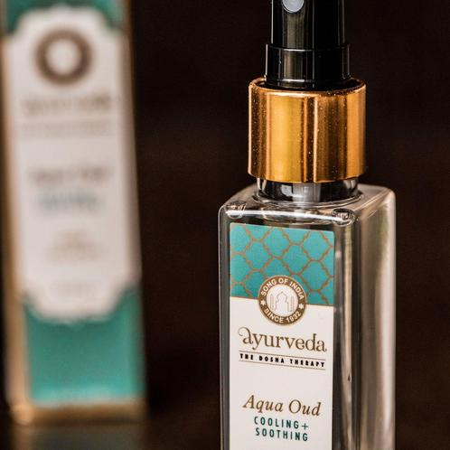 Song of India - Luchtverfrisser Kamerspray Pitta Aqua Oudh, Sport en Fitness, Gezondheidsproducten en Wellness, Nieuw