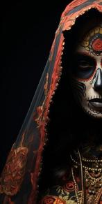 CAMILART.ES_(2002) - MEXICAN SANTA MUERTE #1, Antiek en Kunst