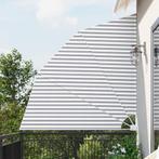 vidaXL Balkon Privacy Scherm Antraciet en wit 210 x 210 cm, Verzenden, Nieuw