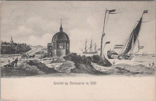 OOSTVOORNE - Gezicht op Oostvoorne in 1802., Verzamelen, Ansichtkaarten | Nederland, Verzenden