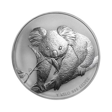 1 Kilo zilveren munt Koala 2010 beschikbaar voor biedingen