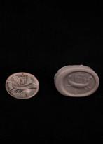 Oud-Romeins Rock Crystal Intaglio van een galjoot, Antiek en Kunst