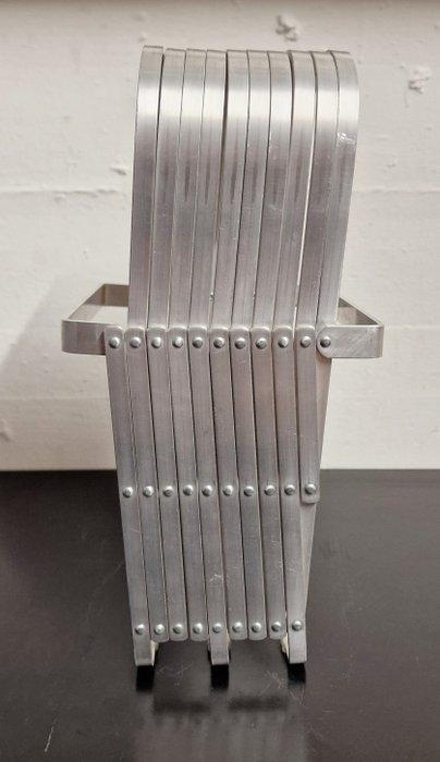 Collator - Tijdschriftenhouder - Vergelijker - Geborsteld, Antiek en Kunst, Antiek | Meubels | Stoelen en Banken