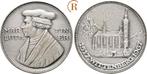 Verzilverte brons medaille 450 Jahre Reformation 1967 Ams..., Postzegels en Munten, Penningen en Medailles, Verzenden