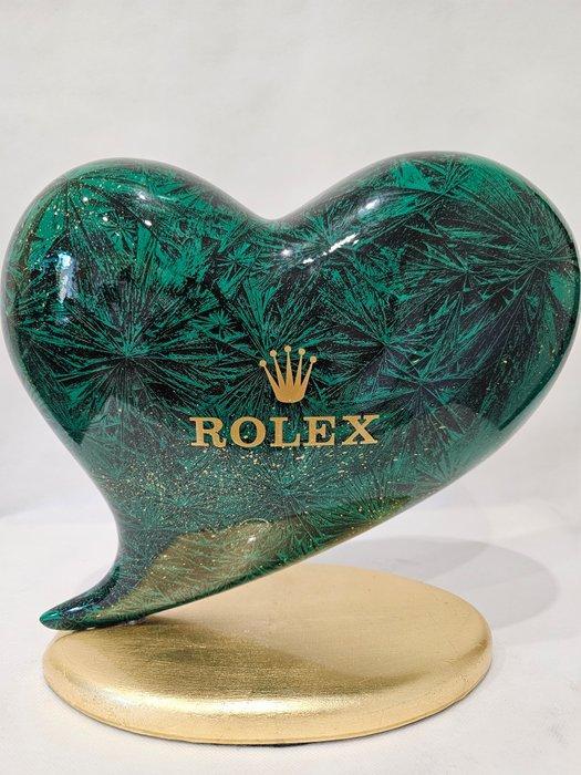 ArtBrut by Ann - Heart Crystal Rolex, Antiek en Kunst, Kunst | Designobjecten