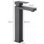 Designkraan Messing | Mat Zwart | Premium | OP=OP, Ophalen of Verzenden, Nieuw, Steen, Wastafel