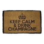kokosmat handgeweven keep calm 75cm, Tuin en Terras, Deurmatten, Verzenden, Nieuw