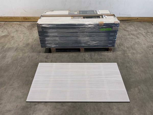 Veiling - 13,3m² HDM akoestische wandpanelen Clair White 13, Doe-het-zelf en Verbouw, Platen en Panelen, Nieuw