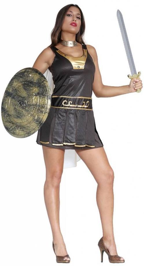Gladiator Kostuum Dames Spartacus, Kleding | Dames, Carnavalskleding en Feestkleding, Nieuw, Verzenden