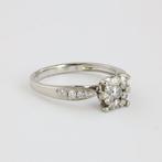 Ring - 14 karaat Witgoud Diamant (Natuurlijk) - Diamant, Nieuw