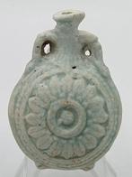 Oude Egypte, late periode Faience New Years Flask, 26th