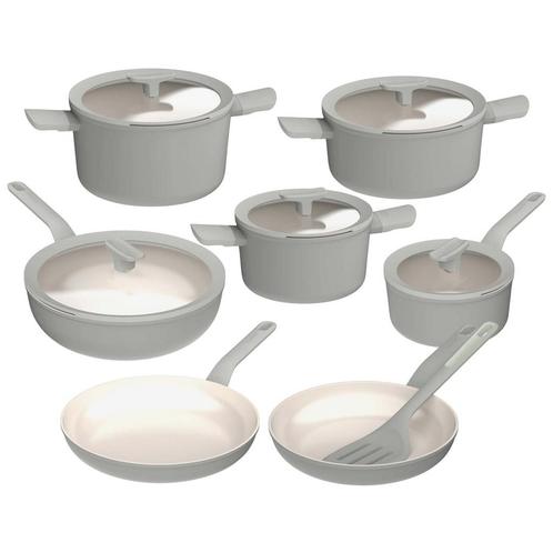 12 Delige BergHOFF Balance Moonmist Pannenset, Huis en Inrichting, Keuken | Potten en Pannen, Verzenden