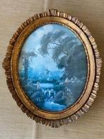 Lijst (9)- houten lijsten met goudkleurige afwerking - Hout, Antiek en Kunst