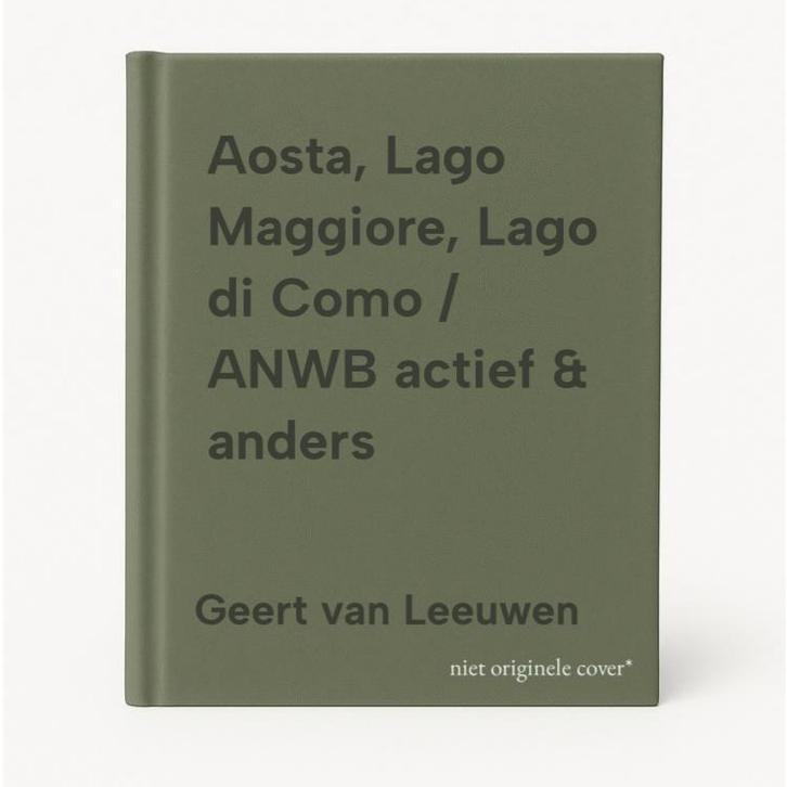 Aosta, Lago Maggiore, Lago di Como / ANWB actief & anders, Boeken, Reisgidsen, Gelezen, Verzenden
